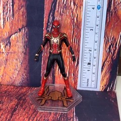Disney Marvel Spider-Man No Way Home Red Gold Suit Standing Collectible Figure