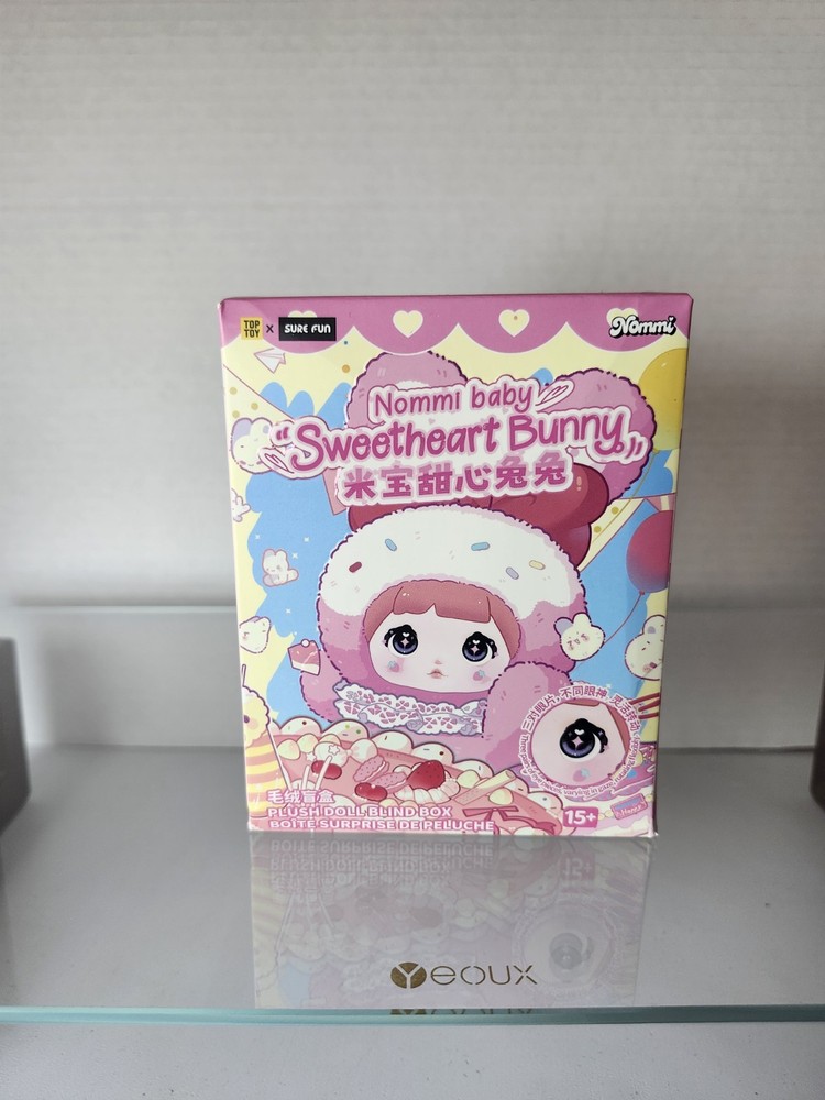 Authentic Nommi Baby V2 Sweetheart Bunny Series Blind Box Plush Figure Gift New