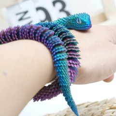 19inch 3D Printed Snake Model,Articulated Animals figure,Fidget Toys Home Decor