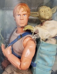 Star Wars Power of the Jedi Luke Skywalker and Yoda Action Figures Hasbro 32486