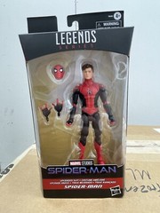 Marvel Legends Upgraded Suit Spider-Man No Way Home Walmart Exclusive Unmasked