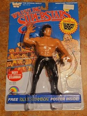 Wrestling Superstars LJN Toys WWF 1985 Ricky Steamboat New