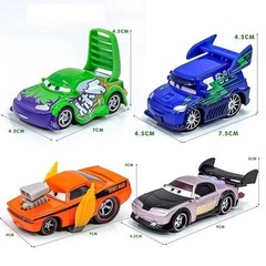 *Buy 3 = 1 Free Disney Pixar Cars King Chick Hick Guido 1:55 Diecast Model Car