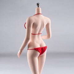 ANT T303B 1/6 Super Flexible Female Seamless Pale Medium Breast 12” Figure Body