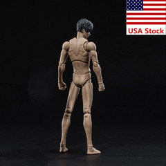 VTOYS X BMS VB003 1/12 Male Yellow Flexible Joint Body &Head 6″Action Figure