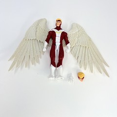 Hasbro Marvel Legends Angel Deluxe Action Figure Near Complete