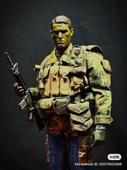 1/6 US ARMY VIETNAM WAR SPECIAL FORCES OPERATOR LRRP BANDIT JOES CUSTOM