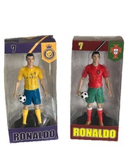 2 Cristiano Ronaldo 8” Figures Banbo Toys Soccer Football PORTUGAL AL NASSR #7