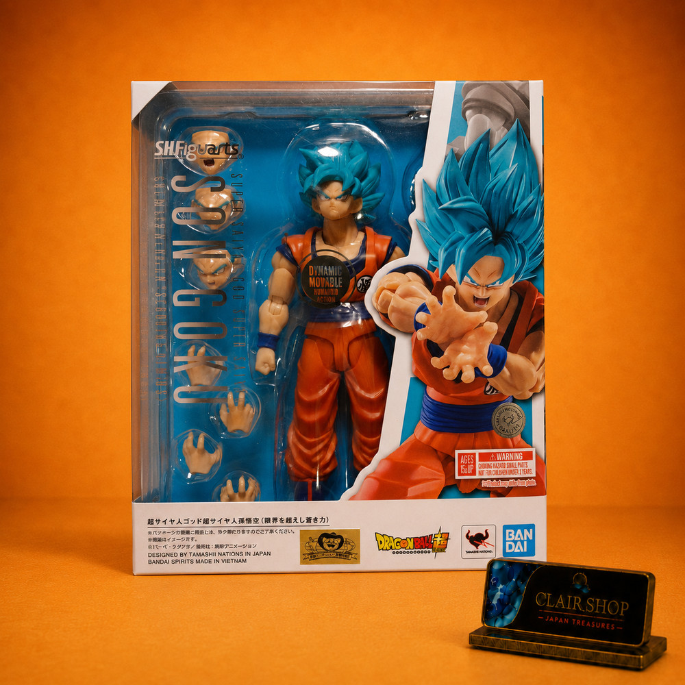 S.H.Figuarts Super Saiyan God Super Saiyan Son Goku Dragon Ball Figure