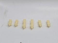 3d Printed METAL HEAD REPLACEMENT MISSLES 1:12 GI Joe Classified SEE DESCRIPTION