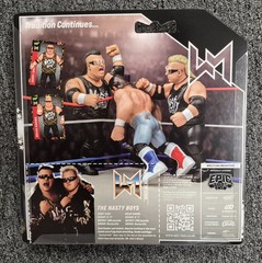 WWF WWE Epic Toys The Nasty Boys Knobs Sags MOC Pro Wrestling 90s