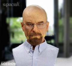 Supacraft Walter White Breaking Bad 1/1 LIFE SIZE Resin BUST Statue Collection