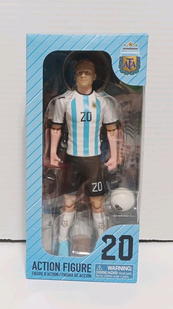 Banbo Toys SOCKERS Argentina Mac Allister 8″ Collectible Soccer Action Figure