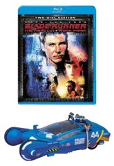 MEDICOM BLADE RUNNER COLLECTOR’S BOX MAV POLICE SPINNER Figure RARE NEW IN HAND