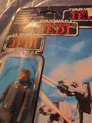 Vintage Star Wars Tri Logo ROTJ AT-AT Commander MOC Not Mint