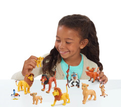 The Lion King Figures Set Deluxe Disney Movie Collectible Toys Kids Fun Playset