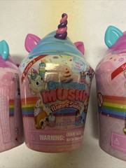Lot Of 4 Smooshy Mushy Unicorn Shakes Series 3 Scented New