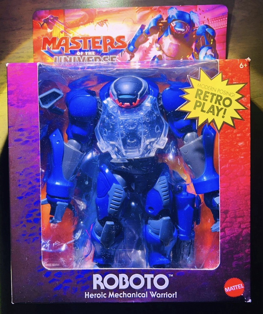 MOTU 2026 Masters of The Universe Origins Deluxe Edition ROBOTO Action Figure