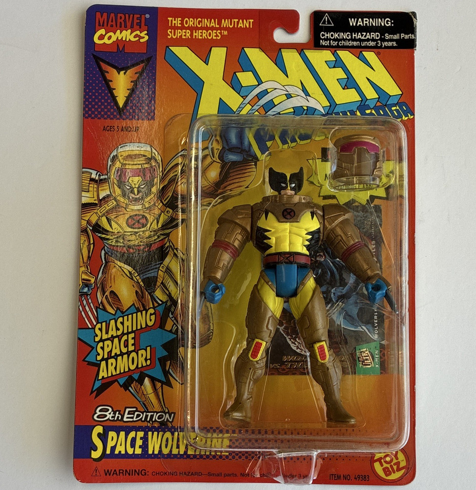 Toy Biz X-Men X-Force Wolverine Space Armor Action Figure Unopened
