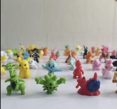 NEW 144 Pokemon Toys Lot Figure Anime Doll Kids Party Xmas Gift cake topper