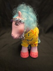 Vintage My Little Pony G1 Banana Surprise Sundae Best Hasbro 1978 with clothes