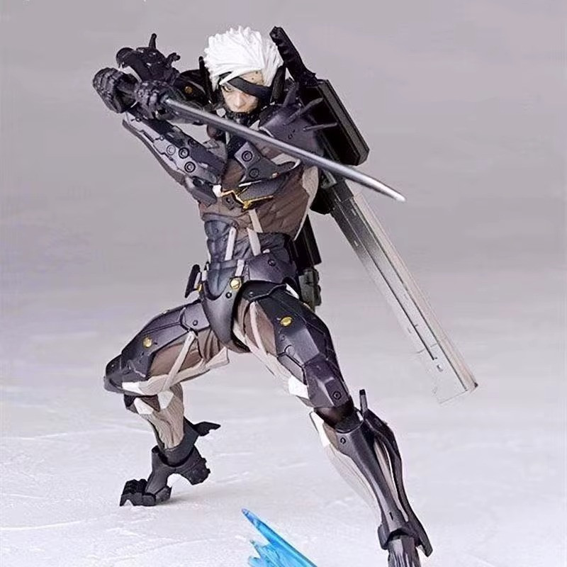 Metal Gear Rising: Revengeance Action Figure Raiden Figurine Desktop Toy