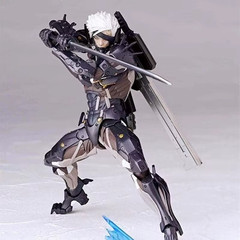Metal Gear Rising: Revengeance Action Figure Raiden Figurine Desktop Toy