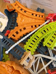 Thomas & Friends TALKING Cranky Delivery MOTORIZED Train Set See Description