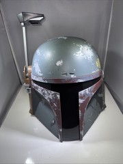 Hasbro Star Wars The Black Series Boba Fett Premium Electronic Helmet-E7543 Work
