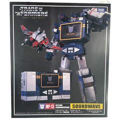 Transformers Masterpiece MP-13 Soundwave with Laserbeak Action Figure Gift Toy