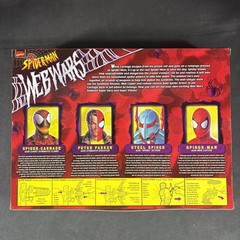 SPIDER-MAN WEB WARS 4 FIGURE BOX SET TOY BIZ CARNAGE SYMBIOTE ANIMATED MARVEL