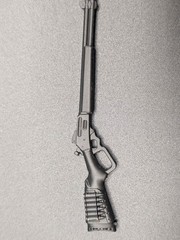 1/12 scale 3D printed winchester lever action rifle classified marvel legends