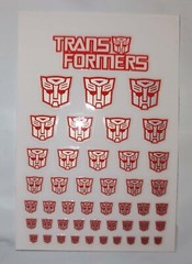 Transformer Stickers for Autobot and Decepticon