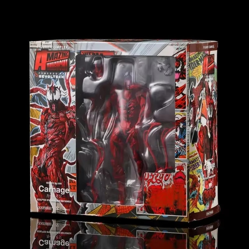Spider Man Yamaguchi Style Mobile Venom Slaughter Action Figure Model Figurine*