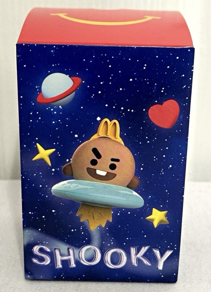 Mc Donalds 2026 BTS BT21 Shooky figure – New / Sealed / Ships Fast