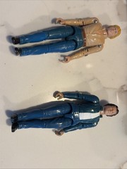 1980 Mego Dukes of Hazzard GENERAL LEE Plastic Toy Model Car And Figures