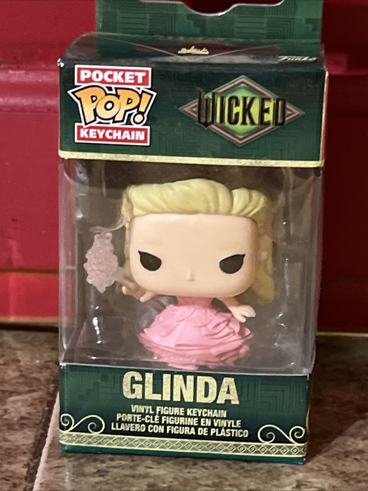 🔥 Funko Pop Wicked Movie 2025 GLINDA Keychain New In Box GOOD WITCH PRETTY