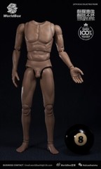 WorldBox 1/6 Soldier Strong Muscle Fitness Spider Male Figure Body Tan Skin Doll