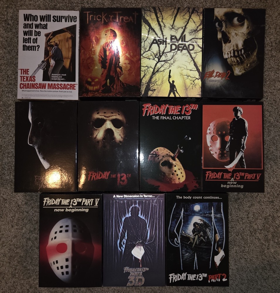 Neca Ultimate Action Figure Lot of 11 NIB Friday The 13th The Evil Dead TCM +