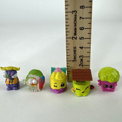 Lot of 5 Shopkins Moose Misc Pencil Toppers And Figures
