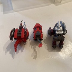 Lot of 12 Zoids Mini Figures 2000’s Battle Champions Tomy – See Description