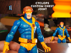 Custom Chest Extension Joint for S.H. Figuarts Cyclops – READ DESCRIPTION