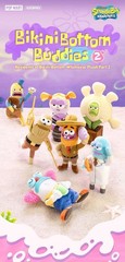 POP MART Residents of Bikini Bottom Whimsical Series 2 Pendant Plush Figure Doll