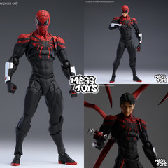 MESS TOYS Superior Spider Man Peter Parker Doctor Octopus Action Figure In Stock
