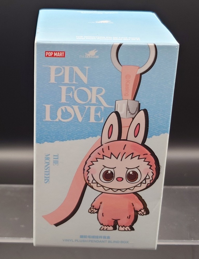 POP MART -100% Authentic The Monsters/Labubu Pin For Love N-Z blind box-NEW