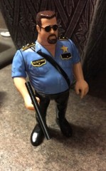 Big Boss Man Nightstick Baton WWF Hasbro Series 1 1990 Reproduction Night Stick