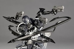 Kaiyodo Agent Venom Revoltech Amazing Yamaguchi Action Figure H:6.7 inches New