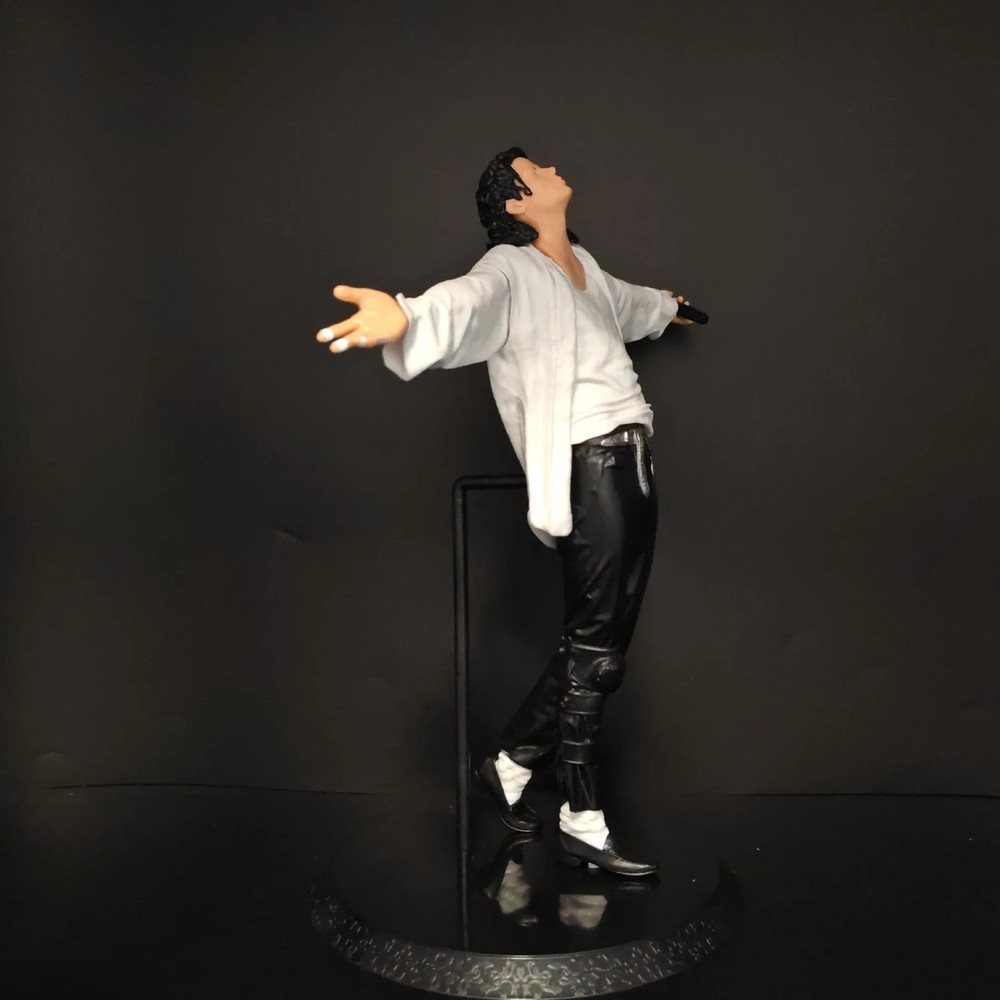 Michael Jackson Action Figure Collectible Statue Desk Ornament Gift for Fans