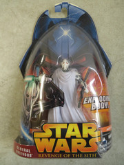 2005 Star Wars Revenge Of The Sith General Grievous Exploding Body 4″ Figure MOC