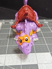 TMNT Ninja Turtles Cave Turtle Mike & Silly Stegosaurus 1993 Near Complete GUC